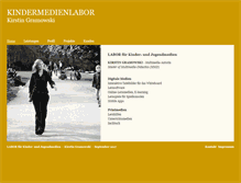 Tablet Screenshot of kirstingramowski.de